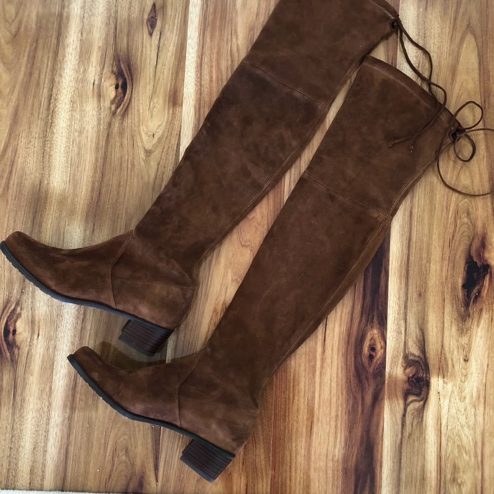 ✨SOLD✨Stuart Weitzman Midland Boots Walnut 7.5